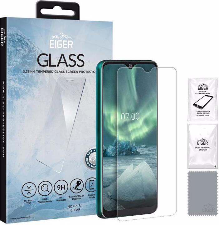 Image du produit Eiger Mountain Glass Clear (1 pièce(s), Nokia 7.2)