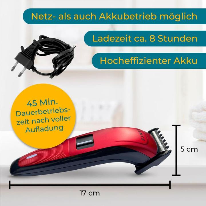 Immagine prodotto Lentz Trimmer tagliabarba a batteria Set di tagliacapelli a batteria
