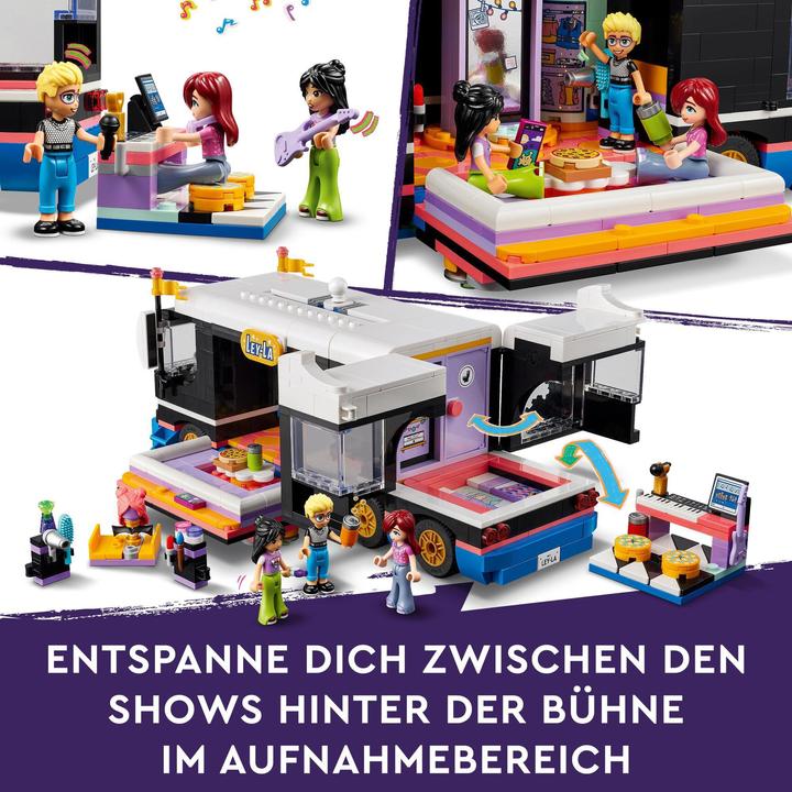 Produktbild LEGO Popstar-Tourbus (42619, LEGO Friends)