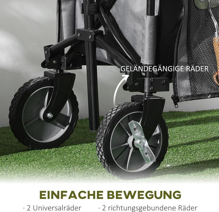 Actual product image Outsunny Handcart with side pockets