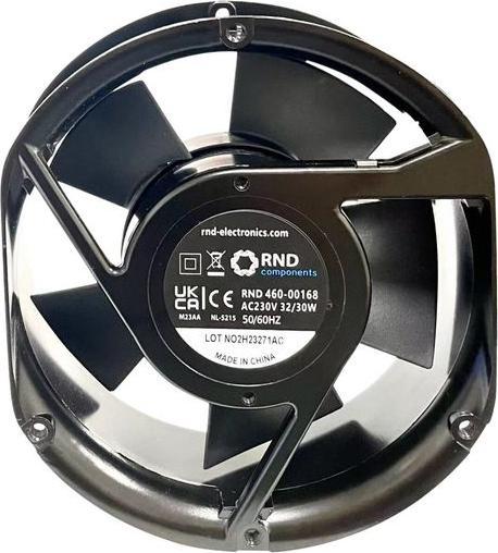 Produktbild RND Bürstenloser Axiallüfter AC 152x172x52mm 230V 297.3m³/h (152 mm)