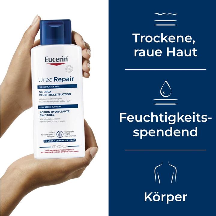 Produktbild Eucerin Urea Repair 5% Urea Feuchtigkeitslotion (Körpercreme, 250 ml)