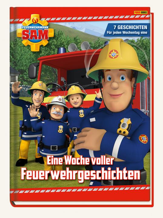 Image du produit Panini Feuerwehrmann Sam: Eine Woche voller Feuerwehrgeschichten (Allemand, Nicole Hoffart, Eva-Regine Rauch, Surtaxe Katrin, 2018)