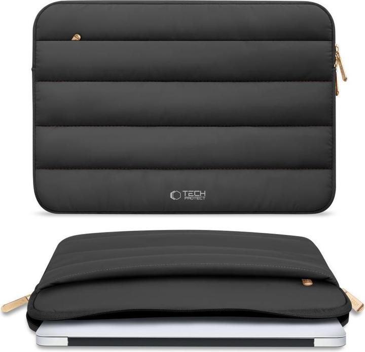 Produktbild Tech-Protect Tech-Protett Fluffy Laptoptasche 13-14 – Schwarz (14")