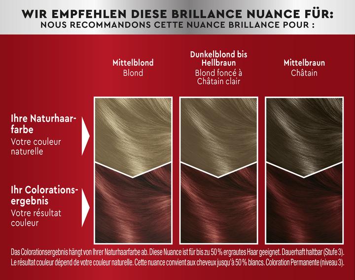 Immagine prodotto Schwarzkopf Brillance Crema colorata intensiva (872 Rosso intenso)