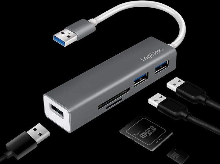 Image du produit LogiLink UA0306 (USB-C, 3 Ports)