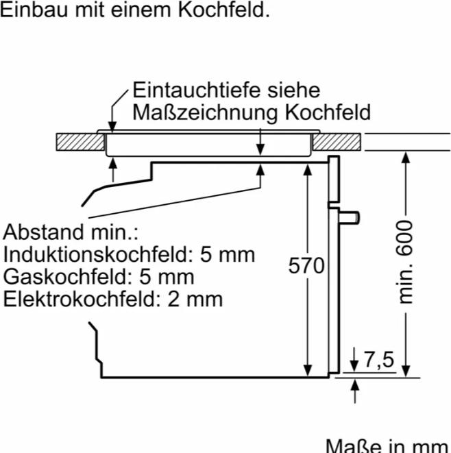 Image du produit Siemens iQ300, Four encastrable à vapeur assistée, 60 x 60 cm, inox, HR532GBS3