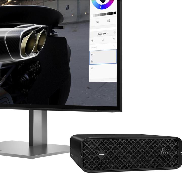 Image du produit HP Z2 Mini G9 (i9-14900KF, 64 Go, 1000 Go, RTX A4000 Ada)