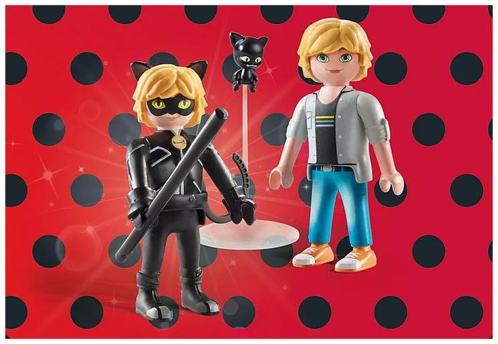 Produktbild Playmobil Adrien & Cat Noir (71337, Playmobil Miraculous)