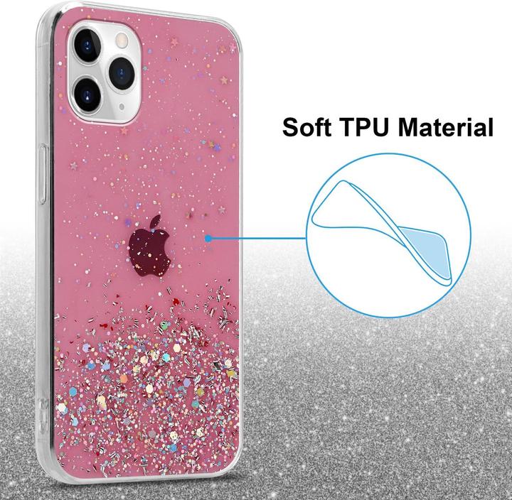 Actual product image Cadorabo TPU cover sparkling glitter (Apple iPhone 11)