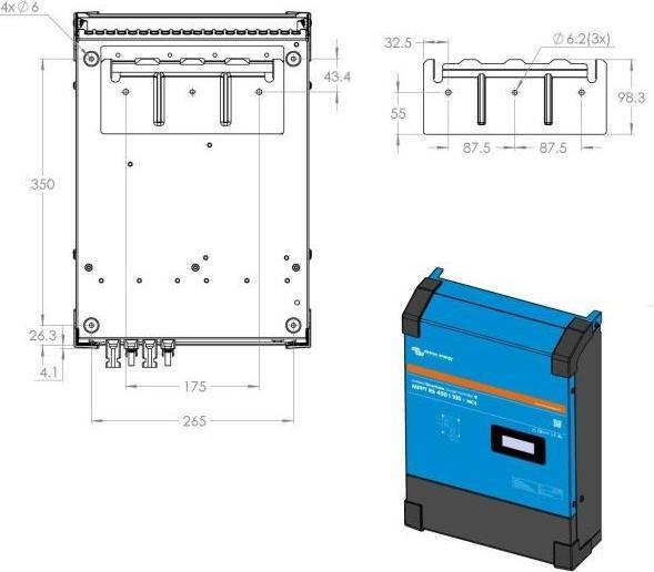 Immagine prodotto Victron Energy SmartSolar MPPT RS 450/100