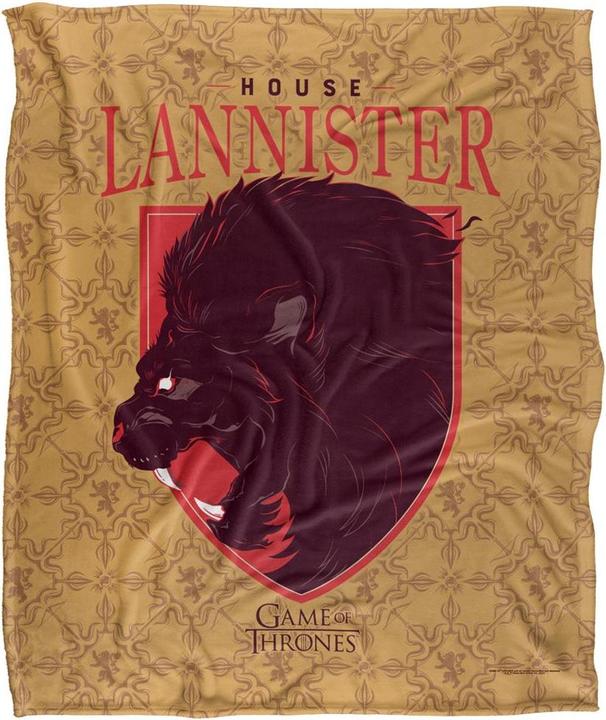 Produktbild Game of Thrones Decke House Lannister (152 x 127 cm)