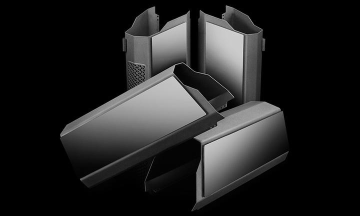 Produktbild Deepcool Quadstellar (ATX, Mini-ITX, E-ATX)