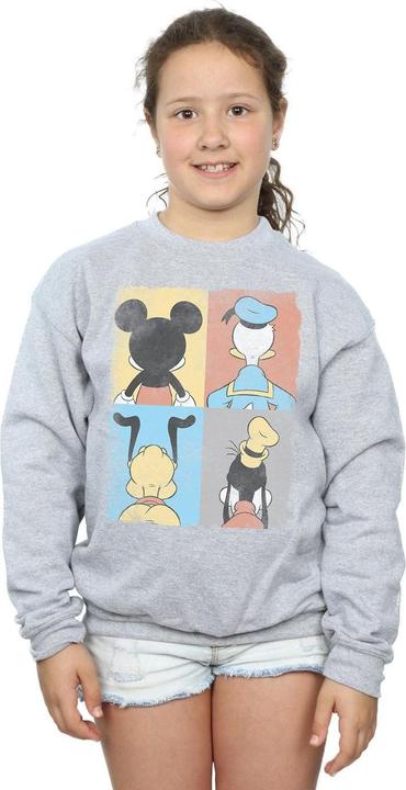 Produktbild Disney Mickey Mouse Four Backs Sweatshirt Mädchen (140, 146)