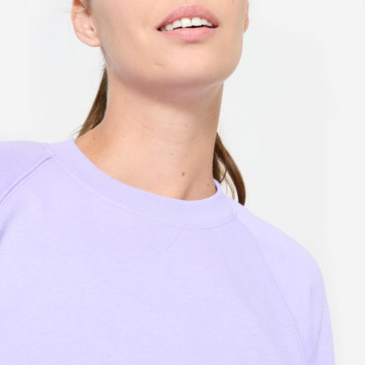 Actual product image Domyos Sweatshirt Damen Baumwollgewebe - lavendel (S)
