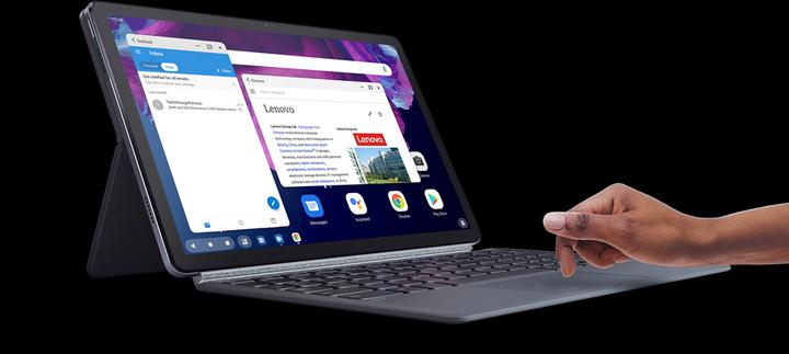 Produktbild Lenovo Tab P11 inkl. CH-Tastatur, Precision Pen 2 (nur WLAN, 11", 128 GB, Slate Grey)