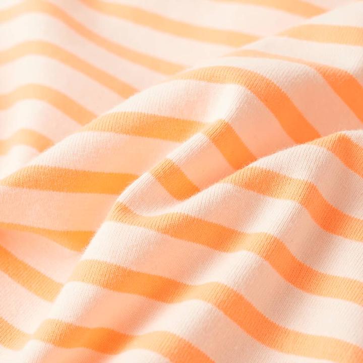 Immagine prodotto VidaXL Gonna per bambini con strisce Straight neon orange 128,Materiale: 95 (128)