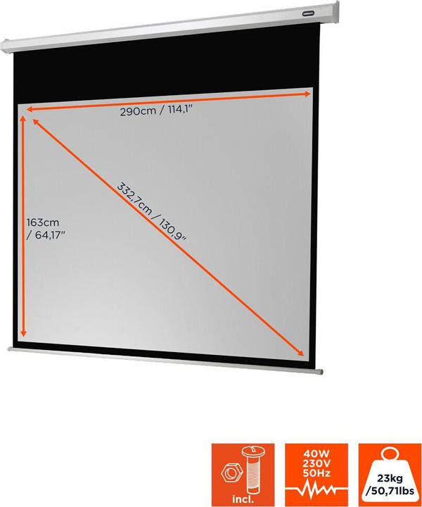 Produktbild Celexon Motor Economy, Leinwand, 16:9 (135.43", 16:9)
