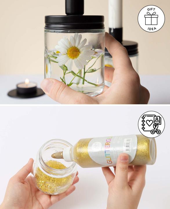 Produktbild I Am Creative Glas mit Kerzenhalter, Dekoglas