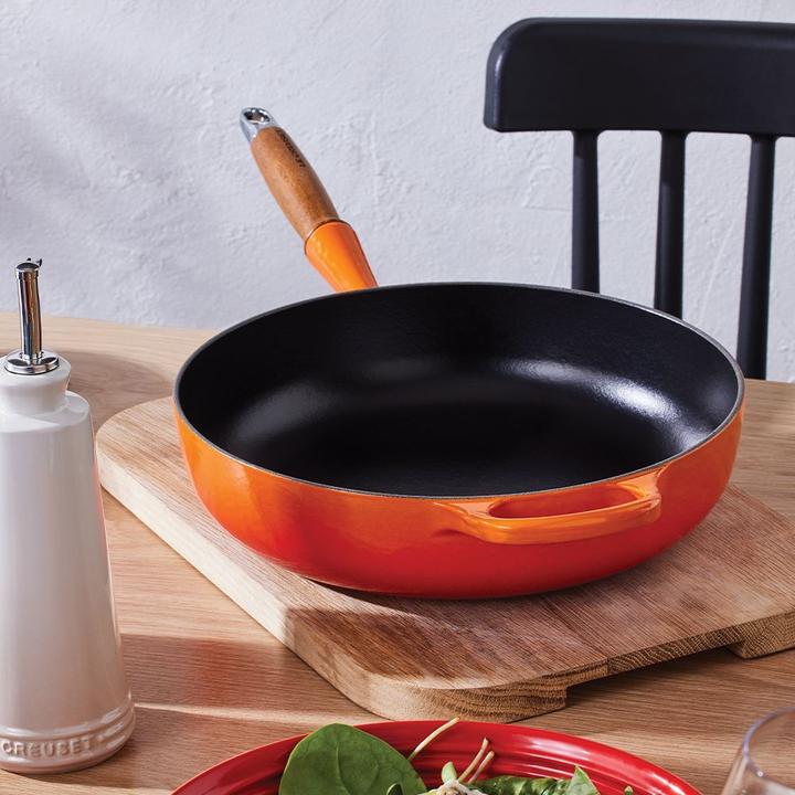 Actual product image Le Creuset Sauté pan SIGNATURE Ø 28cm (28 cm, Frying pan, Cast iron)