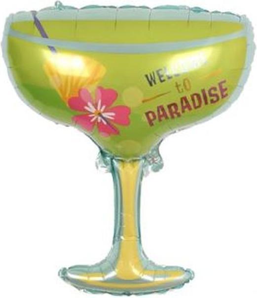 Actual product image MU Classic Foil balloon cocktail glass