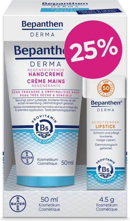 Produktbild Bepanthen Derma Duo Pac Haen u Lipp 50ml (50 ml)
