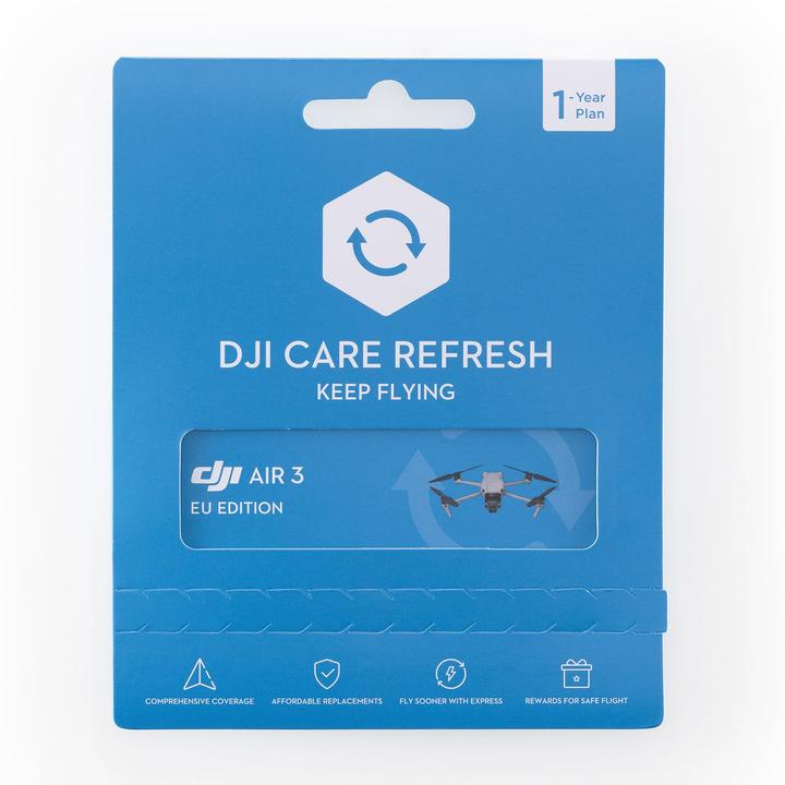 Actual product image DJI Care Refresh ( Air 3) 1 year (card) (12 months, Technical support, Accident prevention)