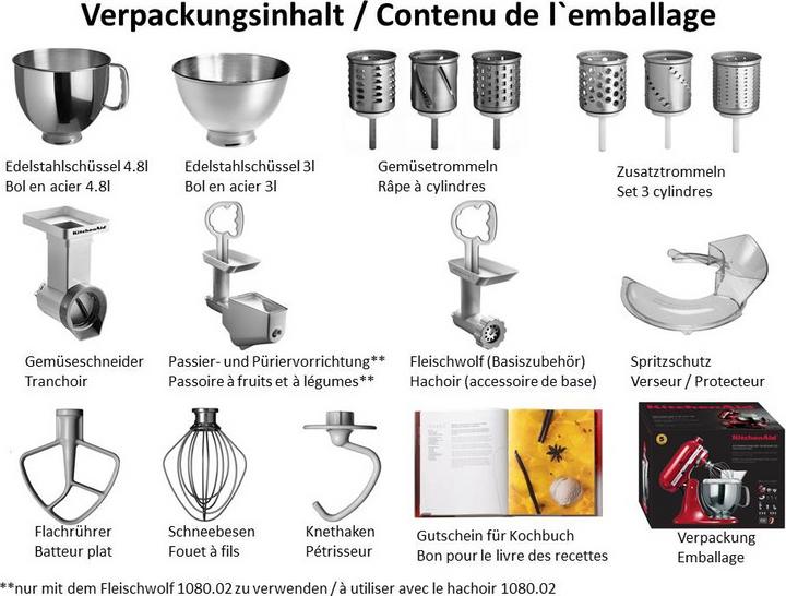 Immagine prodotto KitchenAid Set per l'anniversario dell'Artisan KSM150