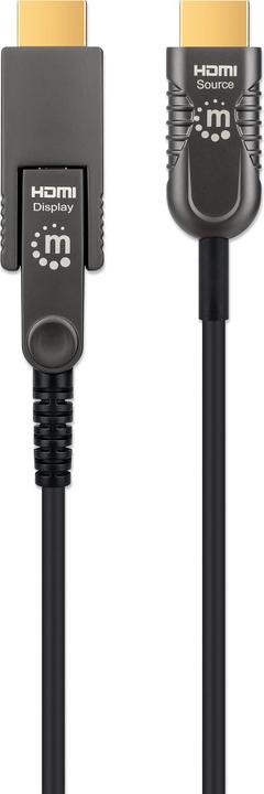 Immagine prodotto Manhattan Cavo attivo ad alta velocità in fibra ottica HDMI con connettore staccabile (70 m, HDMI)