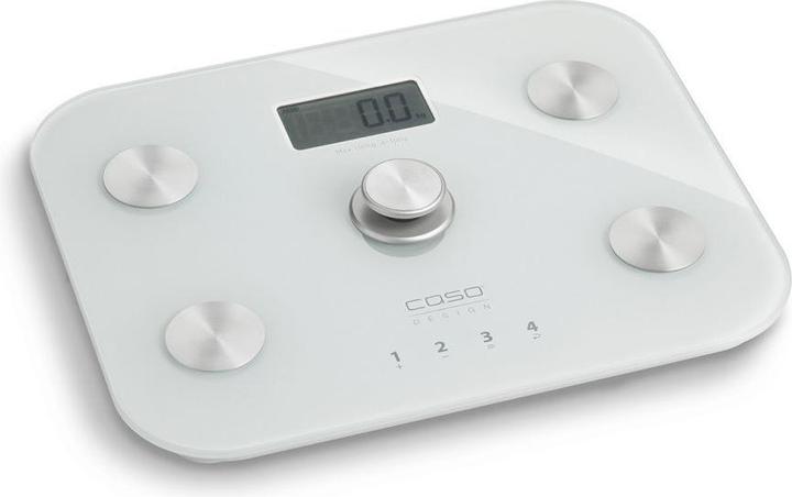 Produktbild Caso | Scale | BodyEnergy Fit | Maximum weight (capacity) 150 kg | Accuracy 100 g | White (150 kg)