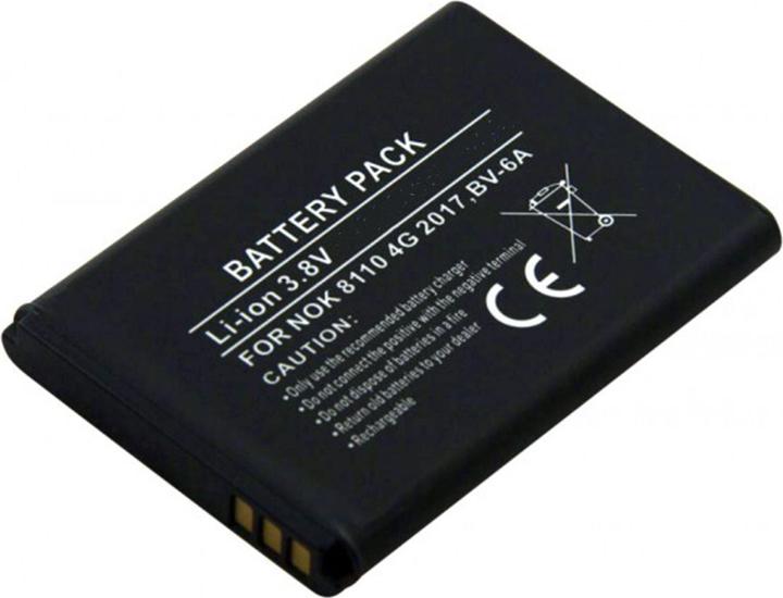 Immagine prodotto AGI 116121 - Batteria - Nokia - Nokia BV-6A - Nero - Ioni di litio (Li-Ion) - 1500 mAh