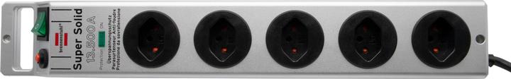Image du produit Brennenstuhl Protection contre les surtensions super-solides (5 x, Type 13, 2.50 m)