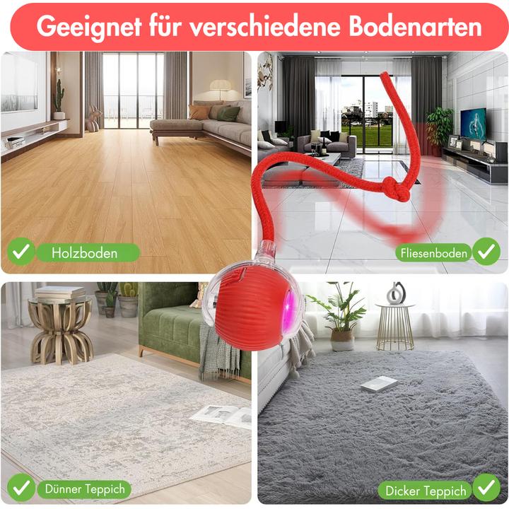 Produktbild Suba Katzenball LED (Beschäftigungsspielzeug Katze)
