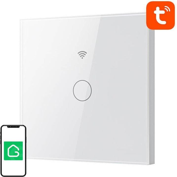 Productafbeelding Gosund Smart Touch WiFi lichtschakelaar SLS1 enkel (optioneel N)
