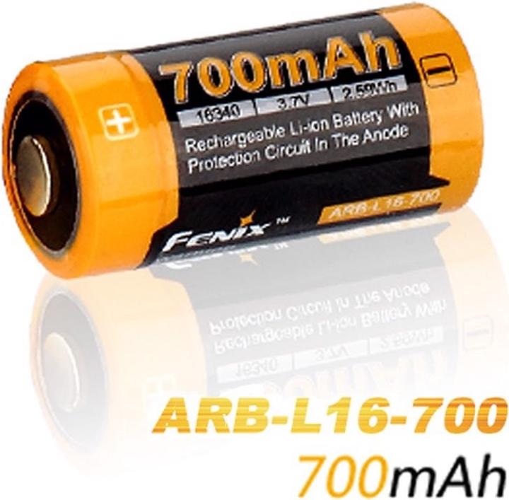 Actual product image Fenix Battery CR123 A