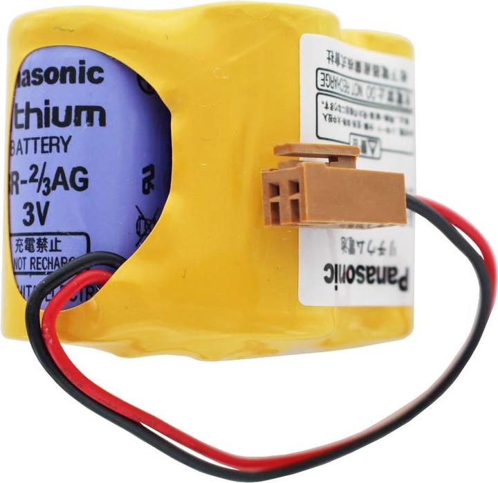 Immagine prodotto Panasonic Batteria CNC BR-2/3AGCT4A, Fanuc A98L-0031-0025, BR-2/3AG (1 pz., 2400 mAh)