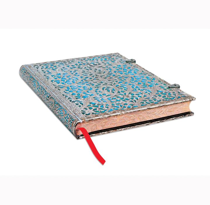 Image du produit Paperblanks Bleu Maya (A5, À rayures, Couverture rigide)