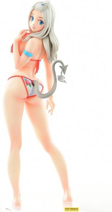 Actual product image Orca Fairy Tail statuette 1/6 Mirajane Strauss Swimwear Pure in Heart Rose Bikini Ver. 25 cm