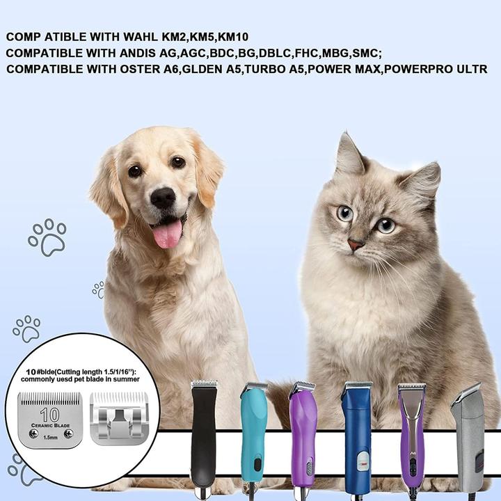 Actual product image Cosyonall 2x Ersatzklingen für Andis Schermaschinen (Cat, Dog)
