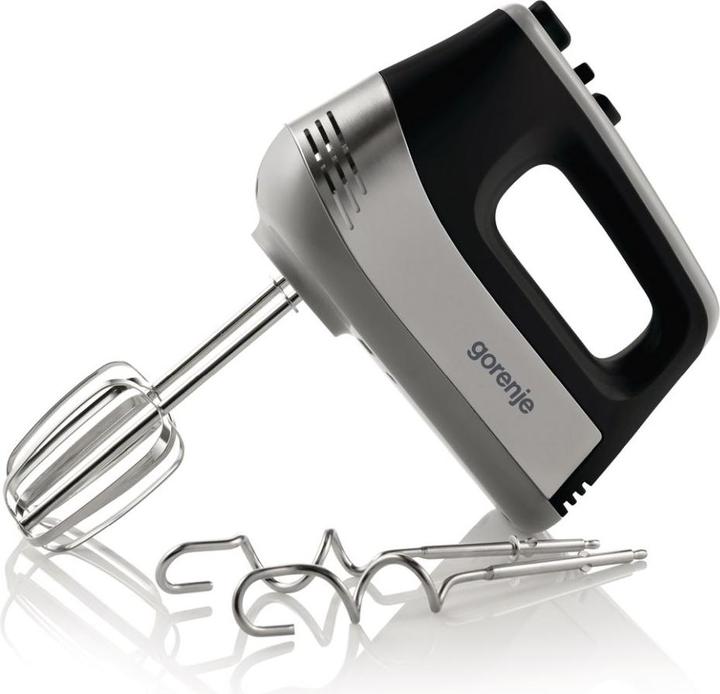Actual product image Gorenje Hand blender, silver-black- 500 W, DC motor, 5 speed settings, turbo button, stainless steel (500 W)