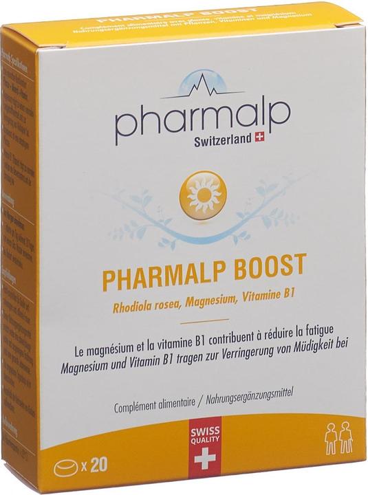Actual product image Pharmalp BOOST Tabl (20 Piece, Pills, 35 g)