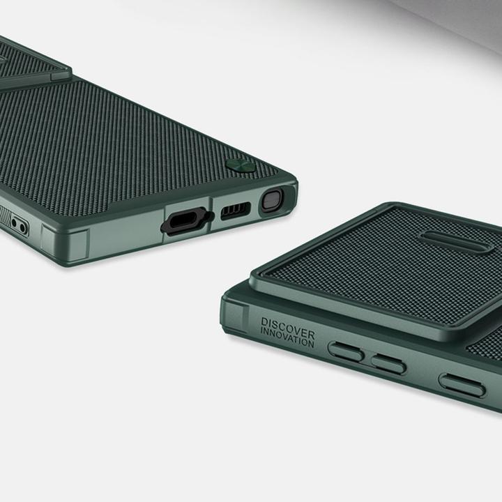 Actual product image Nillkin Textured Case S - Galaxy S22 Ultra - Green (Samsung Galaxy S22 Ultra)