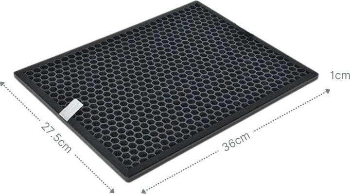 Image du produit Hermex Filtre à charbon actif de rechange FY1413 pour purificateur d'air Philips série 1000 (1 x)