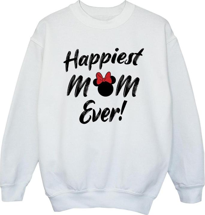 Disney Minnie Mouse Happiest Mom Ever Sweatshirt Mädchen