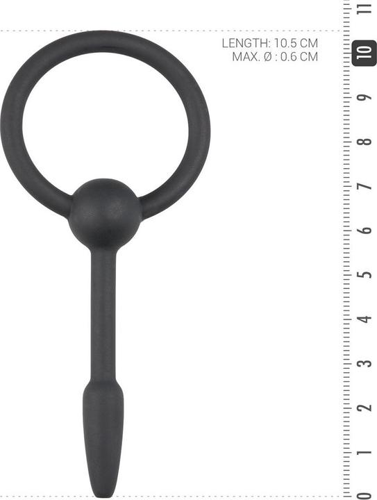 Produktbild Sinner Gear Holle Siliconen Penisplug Met Ring