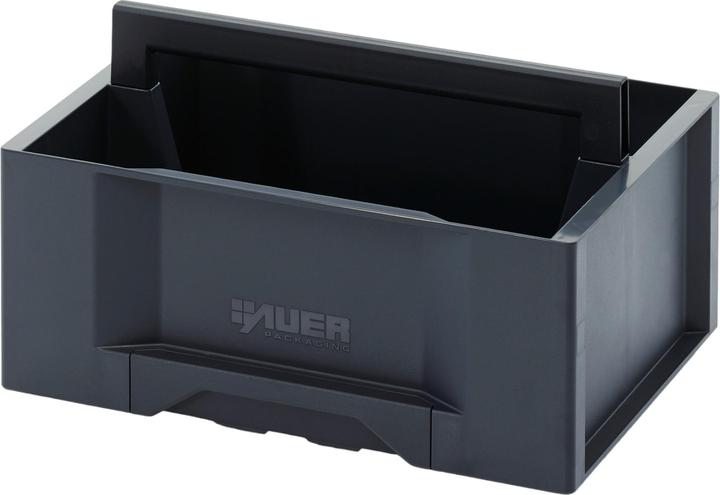 Produktbild Auer Packaging AUER Toolbox Basic Werkzeugkoffer 400 x 300 x 230 mm grau ( TB W 4316 F1 ) offen mit Haltegriff (1 Teile)
