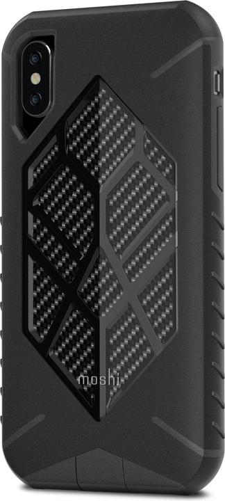 Produktbild Moshi Talos for iPhone XS/X - case for iPhone - Stealth Black (Apple iPhone X)