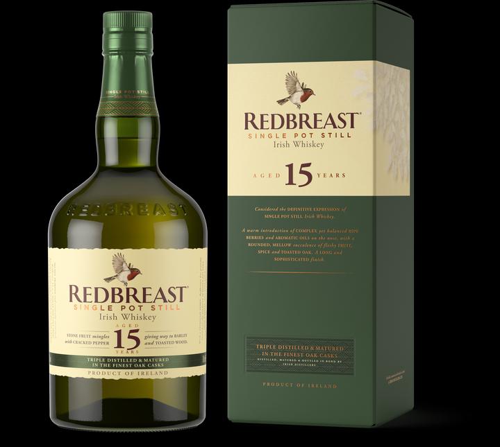 Image du produit Redbreast 15 ans (Whisky irlandais, 1 x 70 cl)