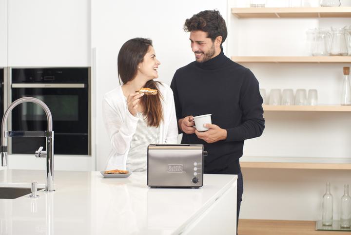 Produktbild Black & Decker & Decker BXTO900E Toaster 2 Scheibe(n), Edelstahl
