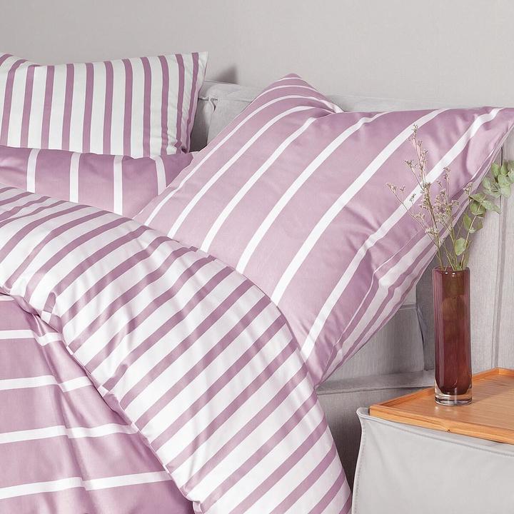 Actual product image Janine Mako-satin bed linen modern classic (Pillowcase, 40 x 40 cm)